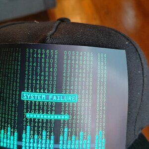 LED Music/Sound Activated Hat, clubwear, resort, sports, party, night event, bar